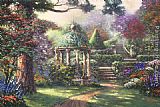 Gazebo of Prayer by Thomas Kinkade